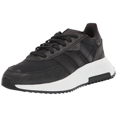 Imagem de Adidas Retropy F2 Tênis infantil unissex, Preto/Preto/Branco, 13 Little Kid