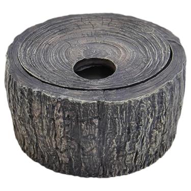 Imagem de predolo Esconderijo para répteis, caverna em tronco de árvore, habitat para répteis em ambiente paisagístico, abrigo para répteis, 12.3 Cm X 12.3 Cm X