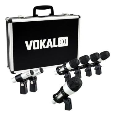Imagem de Kit de Microfone para Bateria Com Phantom Power VOKAL