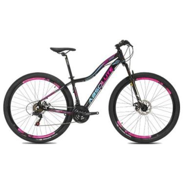 Imagem de Bicicleta aro 29 Absolute Hera Feminina 21V Shimano Tourney, 15, Preto
