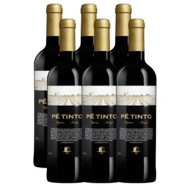 Imagem de Vinho Portugues Esporao Pe Tinto Alentejo 750ml Kit 6 Und