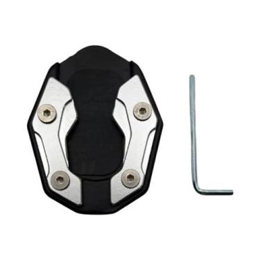 Imagem de Extensor De Apoio Para Moto Universal, Base Ampliada Antiderrapante - 