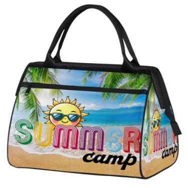 Imagem de Bolsa pequena para o fim de semana para mulheres e homens, design de autismo, bolsa de viagem dobrável, Cor: 48 cm, 15.2*8.3*11.6 inch, Moderno