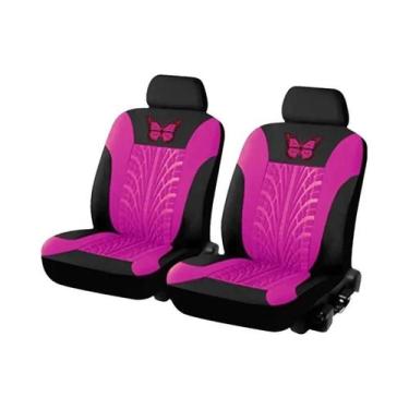 Imagem de Capa De Assento De Carro Universal Com Padrão De Borboleta Bordada Con