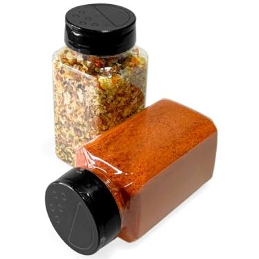 Imagem de Frascos De Vidro ReforçAdos Para Condimentos Com Tampas De Bambu Duplamente Seladas Para Armazenamento E Rotulagem De Sal — Frascos Para Condimentos, Frascos De Bambu Selados(2)