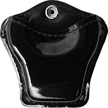 Imagem de Safariland Capa de algema articulada 090H-9 - parte superior aberta para fácil acesso - Tiras de encaixe no cinto de serviço