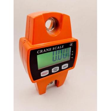 Imagem de Balança Digital 300Kg Gancho LCD Portátil Industrial - Balança Digital