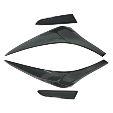 Imagem de ApplianPar Acabamento da tampa da luz traseira para Toyota Camry 2018-2022 Moldura de proteção de lâmpada traseira Decoração lado esquerdo e direito