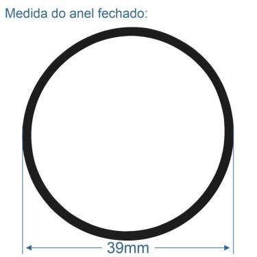Imagem de Anel Segmento Pistão 39mm Motosserra St Ms3800 Supreme Parts