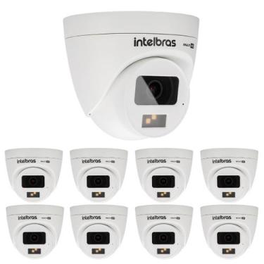 Imagem de Kit 9 Câmeras Multi HD 2 Megapixels 20m VHD 1220 D FULL COLOR G8 Intel