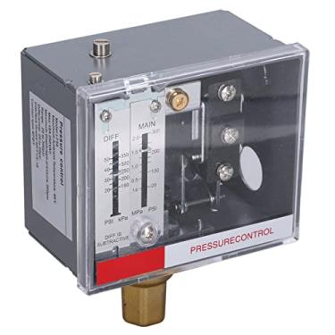 Imagem de Fafeicy Pressostato, Detecção Eficiente de Pressão, Design de Alto Desempenho, Diafragma de Aço Inoxidável Com Junta de Pressão de Latão para Diversas Aplicações, Adequado para Controle de Caldeira