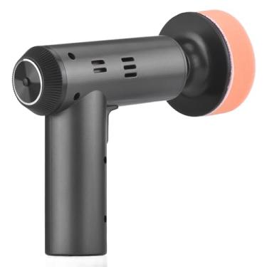 Imagem de Snsowed Máquina de Polimento de Carro de 80 W, Polidor de Carro Elétrico Sem Fio Com Tela LCD, 2 Baterias, Reparo de Arranhões de Pintura de Carro para Reparo de Pintura de (Máquina Polidora -