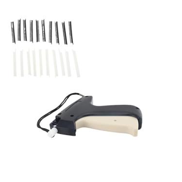 Imagem de Generic Afixador de Etiquetas de Roupas Eficiente para Pistola de Etiquetagem para Varejistas e Comerciantes de Roupas, Leve e Portátil, Materiais Plásticos, Branco/preto, 2.000 Farpas, para Tarefas