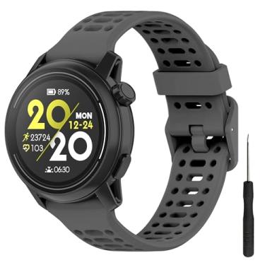 Imagem de Pulseira Lyforaz para Samsung Galaxy Watch 7 de 40 mm e 44 mm, pulseira de silicone macio para Galaxy Watch 6 5 4 FE de 40 mm e 44 mm/6 Classic 47 mm e 43 mm/Watch 5 Pro de 45 mm/Gear Sport masculino