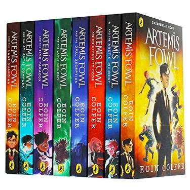 Imagem de Coleção Artemis Fowl com 8 livros (Artemis Fowl/Time Paradox/Atlantis Complex/Opal Deception/Incidente Ártico/Código da Eternidade/Colônia Perdida e O Último Guardião)