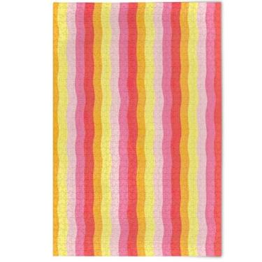 Imagem de Quebra-cabeça 1000 peças para adultos decoração de arte animal colorida xadrez vermelho amarelo arte quebra-cabeça engraçado, 1000 peças, 75 x 50 cm