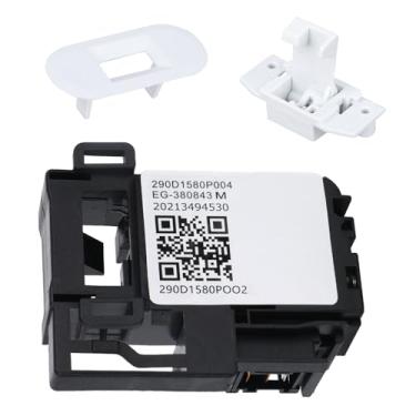Imagem de WH01X27954 Interruptor de Trava Tampa da Lavadora WH02X24399 Batente WH01X24381 Moldura, Trava da Tampa Lavadora Compatível com GE Hotpoint Lavadoras de Carregamento Superior