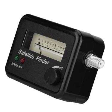 Imagem de Luqeeg Localizador de Satélite Digital de Alta Sensibilidade Localizador Fácil de Usar para Alinhamento de Sinal para Instalação de Antena de Satélite 9502 Com Fundo Preto e de Branco para Uso