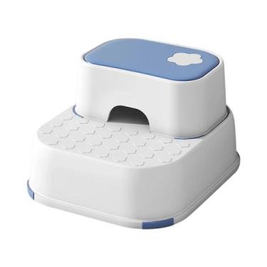 Imagem de Banquinho Antiderrapante Para Banheiro Infantil, Treinamento De Segura