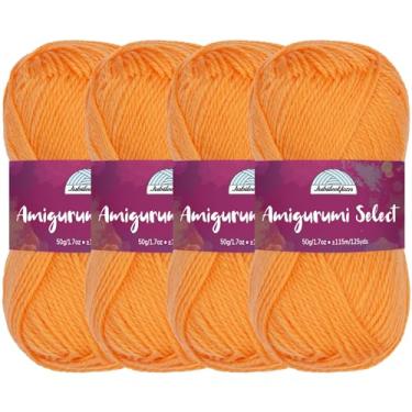 Imagem de Fio JubileeYarn Amigurumi Select - Acrílico para Bebês - Calêndula - 4 novelos