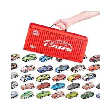 Imagem de 48pcs Modelos De Carros De Corrida Em Liga Brinquedo Infantil Carros C