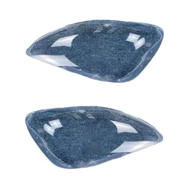 Imagem de Tampa da lente do farol tampas de lente transparente abajur habitação lâmpada de vidro escudo luzes sombra compatível com honda crv CR-V 2005 2006(2PCS Left And Right)