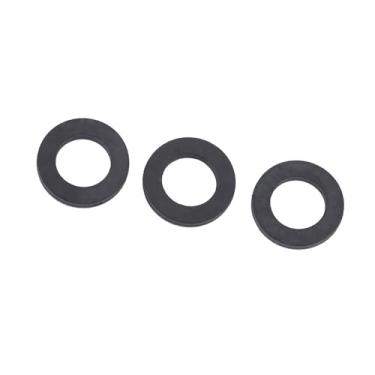 Imagem de Solinder Kit de Anel de Arruela Borracha 12 Unidades, Anel Torneira, Conjunto Arruela Vedação Tubo água para Fixador, Plugues e Acessórios (1/6 15,5‑17,5 cm circunferência da cabeça)