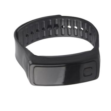 Imagem de Generic Relógio Esportivo Digital LED Pulseira de Silicone Display Eletrônico de 12 Horas para Entusiastas de Fitness Em Corrida Ao Ar Livre Preto (Preto)