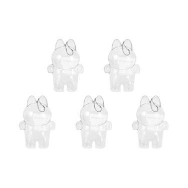 Imagem de Estojo De Armazenamento Para Boneca Labubu Caixa Transparente À Prova 