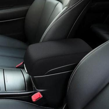 Imagem de faccaibbg Capa de apoio de braço para Subaru Outback 2010-2014 (preta), capa de console central para acessórios Outback 2010 2011 2012 2013 2014