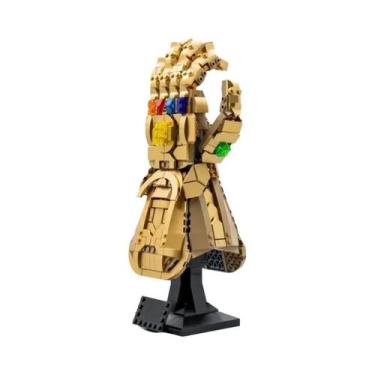 Imagem de Blocos De Montar Avengers Thanos Infinity Gauntlet 590 Peças Modelo Br
