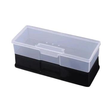 Imagem de Caixa Organizadora De Arte Para Unhas De Dupla Camada, Armazenamento R
