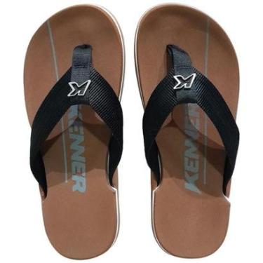 Imagem de Sandália Chinelo Kenner Nk6 Pro Marrom Canela Masculino-Masculino