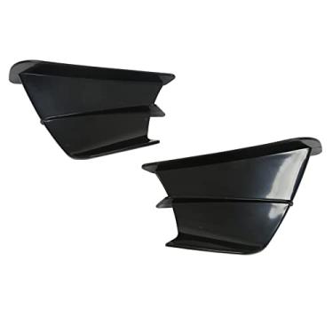 Imagem de Generic Winglets de Carenagem de Motocicleta, Aleta de Lateral para R1 R3 R25, Material Abs Premium para Motociclistas (Preto brilhante)