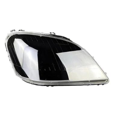 Imagem de Tampa do abajur dianteiro do carro, capa de proteção do farol, compatível com benz w164 ml 2005-2007, luz automática, lente de vidro, estilo(Right)