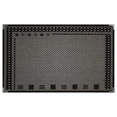 Imagem de Tapete 0,50x0,80 tapetinho capacho sisal lancer não escorrega moderno 