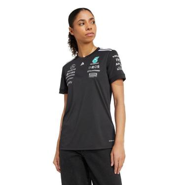Imagem de Camisa Mercedes - Amg Pretonas Formula One Team Black Driver Feminina-Feminino