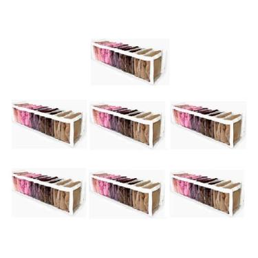 Imagem de VB HOME ORGANIZADORES, 7 Colmeia Organizadora Para Gavetas Organizador De Calcinhas Meias Cuecas Guarda Roupas Kit Vb Home