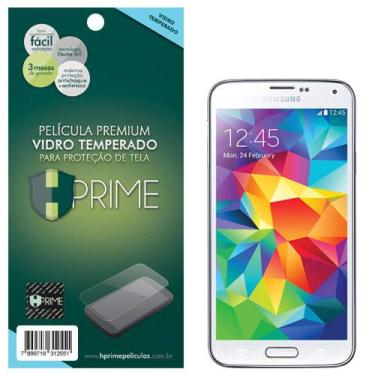 Imagem de Pelicula de Vidro temperado 9h HPrime para Samsung Galaxy S5, Hprime, Película Protetora de Tela para Celular, Transparente