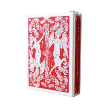 Imagem de Baralhos De Poker Azul E Vermelho Tamanho Padrão Para Blackjack, Euchr