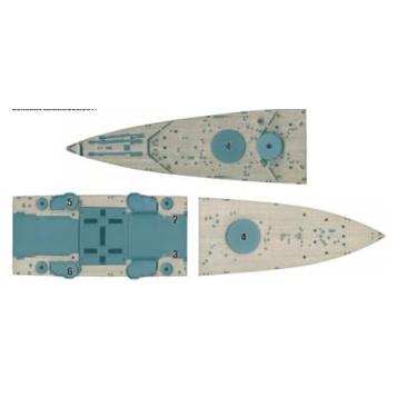 Imagem de MRY-SFW W35093 1/350 Navio de guerra da Marinha Real George V