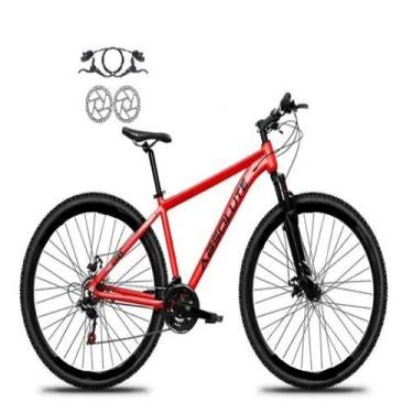 Imagem de Bicicleta Absolute Nero 5 Vermelho aro 29 Freios Hidráulicos 21v Câmbi