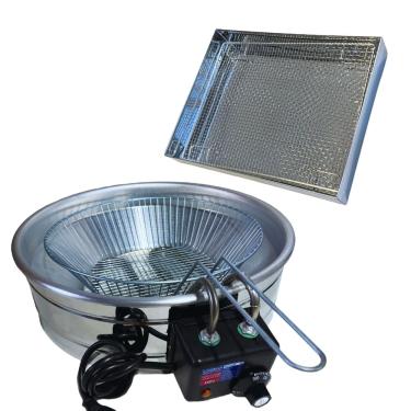 Imagem de Fritadeira Elétrica Industrial Tacho 7L Com Escorredor M 220V