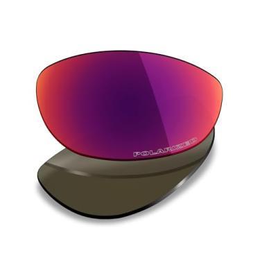 Imagem de Mryok Lentes de reposição polarizadas Plus para óculos de sol Oakley Splice, HD Polarized, proteção UV, resistente a impactos e ajuste perfeito - Midnight Sun