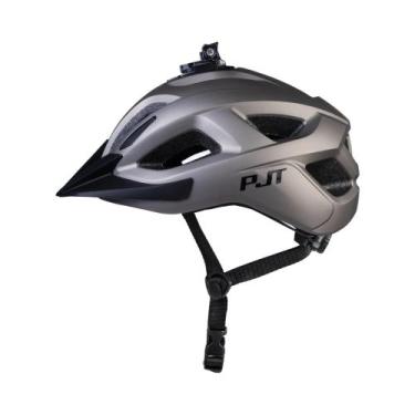 Imagem de Capacete De Ciclismo MTB Para Adultos Com Tela Anti-Insetos E Suporte 