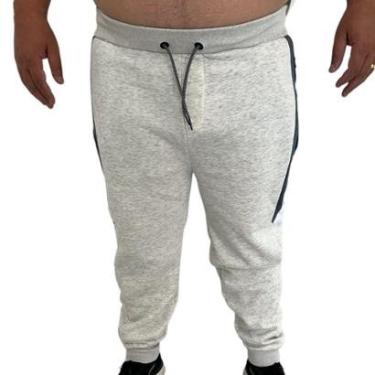 Imagem de Calça Moletom Masculina Gangster Moda Plus Size Tamanho Gran-Masculino