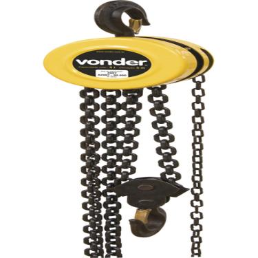 Imagem de Talha manual corrente 5,0 toneladas elevação 5,0m Vonder