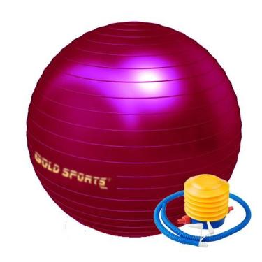 Imagem de Bola De Ginástica  Gold Sports 65Cm Anti-Explosão-Unissex