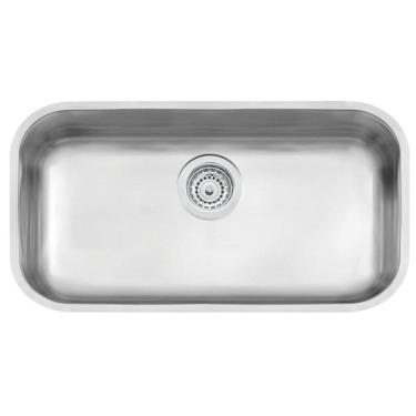 Imagem de Cuba De Embutir Em Aço Inox Acetinado Tramontina Lavínia 56 Bl 56 X 34cm