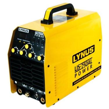 Imagem de Máquina De Solda Inverter LIS-250A Amarela 50Hz/60Hz Lynus